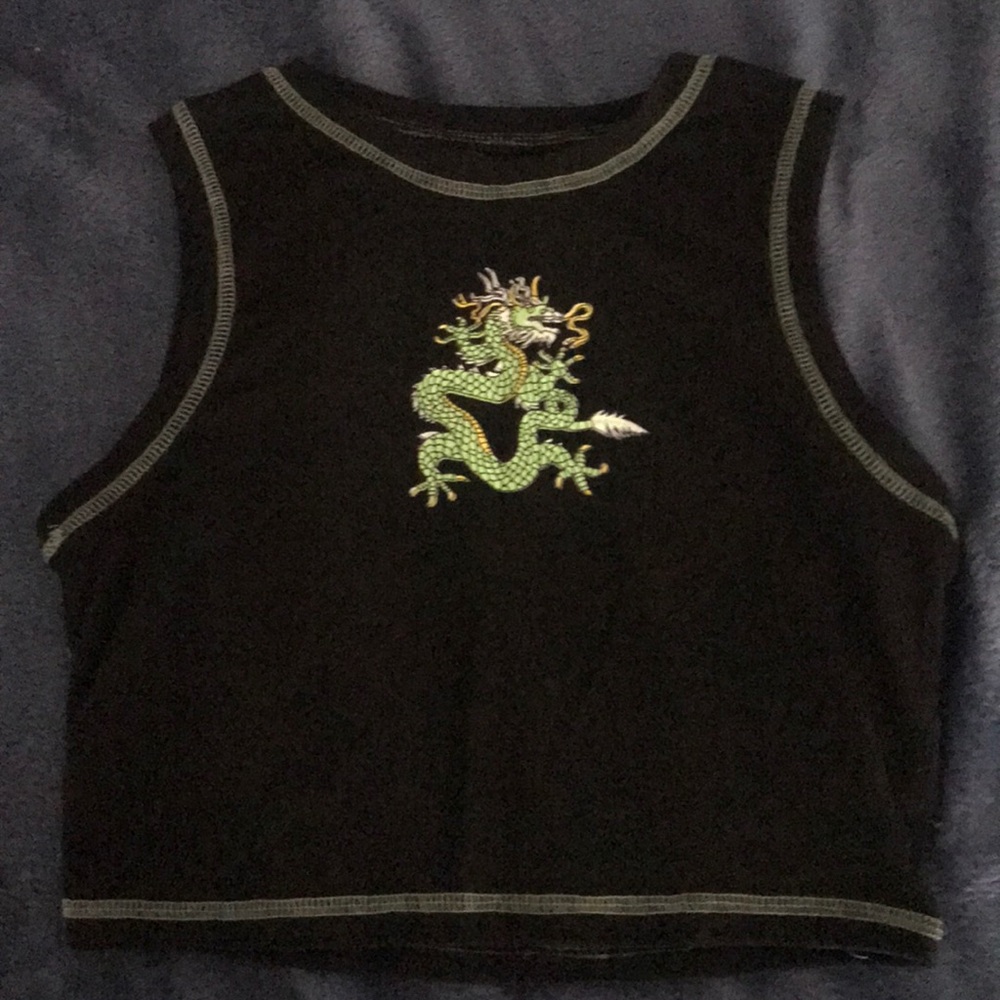 cute dragon tank top